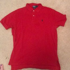 Men’s Polo by Ralph Lauren red polo